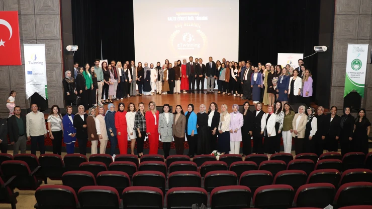Kahramanmaraş'ta eTwinning kalite etiketi ödül töreni gerçekleştirildi