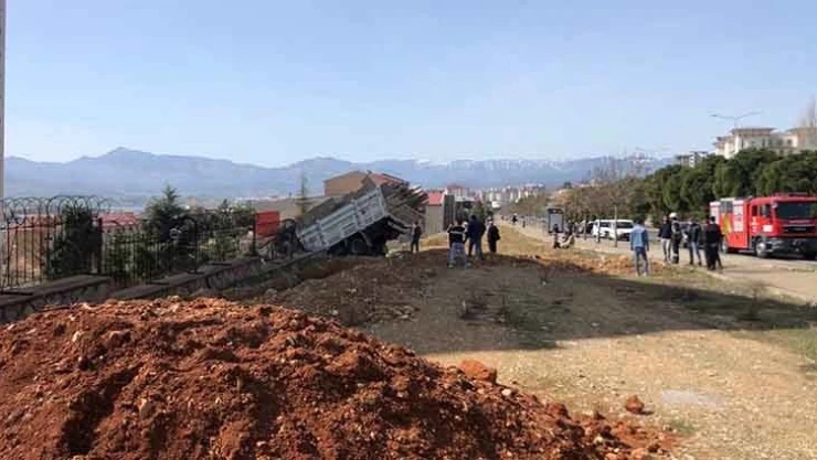 Kahramanmaraş'ta facianın eşiğinden dönüldü