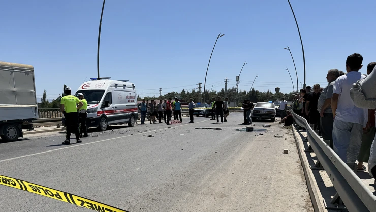 Kahramanmaraş'ta feci kaza! 1 kişi öldü, 2 kişi yaralandı