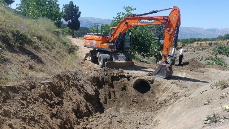 Kahramanmaraş'ta güvenli ve konforlu ulaşım için stabilize çalışmaları