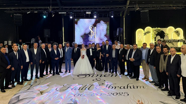 Kahramanmaraş'ta iş ve siyaset dünyasını buluşturan düğün
