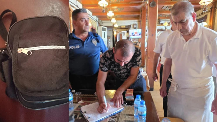 Kahramanmaraş'ta işçiler bulduğu içi para dolu çantayı bakın ne yaptılar?