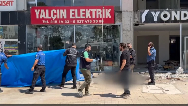 Kahramanmaraş'ta iskele çöktü! 2 işçi öldü, 1 işçi ağır yaralandı