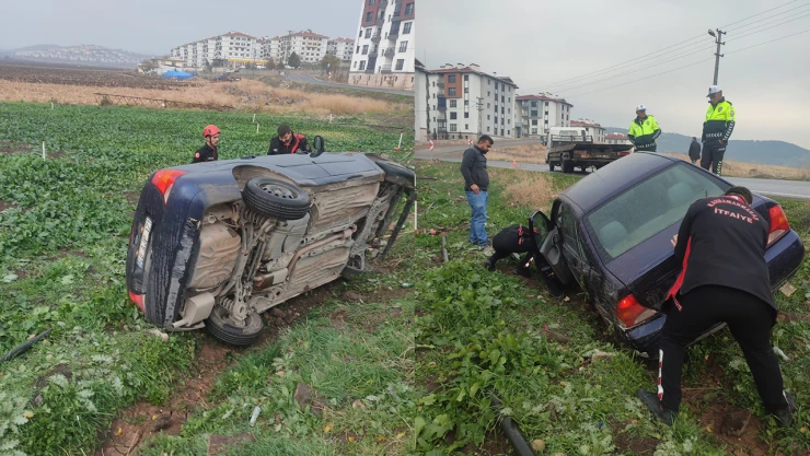 Kahramanmaraş'ta ıslak yol kazaya neden oldu! 1 yaralı