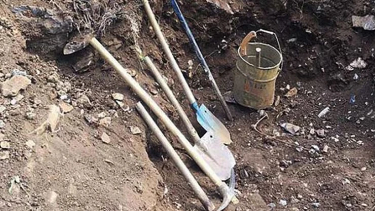 Kahramanmaraş'ta kaçak kazı yapan 3 kişi suçüstü yakalandı