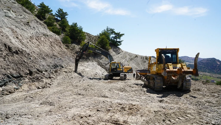 Kahramanmaraş'ta köy evlerine yeni ulaşım güzergahları