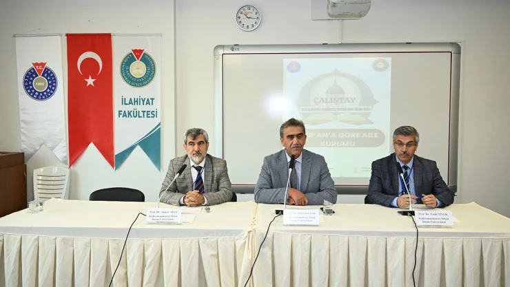 Kahramanmaraş'ta Kur'an'a Göre Aile Kurumu çalıştayı düzenlendi