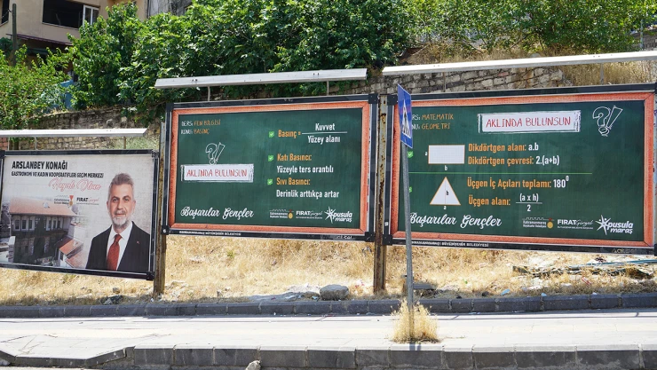 Kahramanmaraş'ta LGS öncesi her köşede bir bilgi