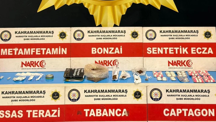 Kahramanmaraş'ta narkotik operasyon! 2 zanlı tutuklandı