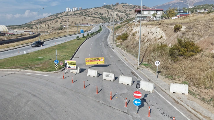 Kahramanmaraş'ta o yol trafiğe kapatıldı