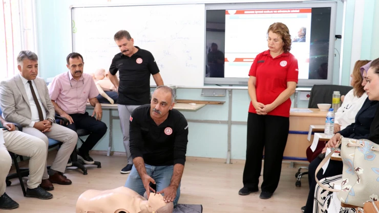 Kahramanmaraş'ta öğretmenlere hayat kurtaracak eğitim