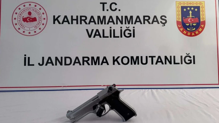 Kahramanmaraş'ta otomobilden havaya ateş açan 1 şüpheli yakalandı