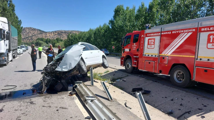 Kahramanmaraş'ta otomobilin çarptığı yaya öldü