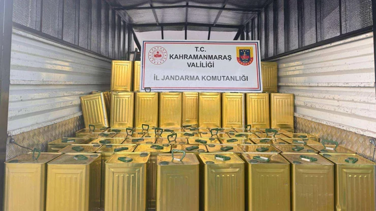 Kahramanmaraş'ta sahte zeytinyağı ele geçirildi