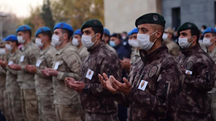 Kahramanmaraş'ta şehit polis memuru için tören düzenlendi