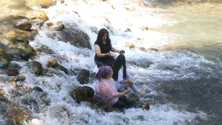 Kahramanmaraş'ta sıcak hava etkisini sürdürüyor