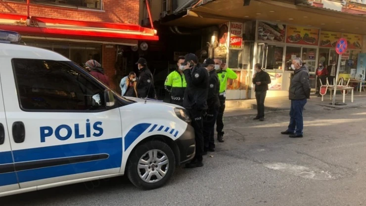 Kahramanmaraş'ta sokakta kavga eden kişilere ceza yazıldı