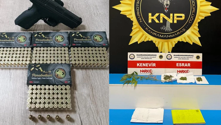 Kahramanmaraş'ta suçlulara yönelik operasyon!