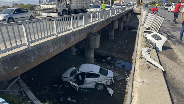 Kahramanmaraş'ta tır ile otomobilin çarpıştı! 1yaralı