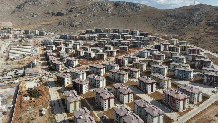 Kahramanmaraş'ta toplam 45 bin 352 hak sahibine teslim edildi