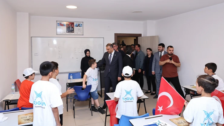 Kahramanmaraş'ta TÜGVA işbirliğindeki yaz okulu başladı