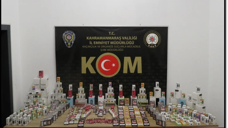 Kahramanmaraş'ta tütün operasyonu