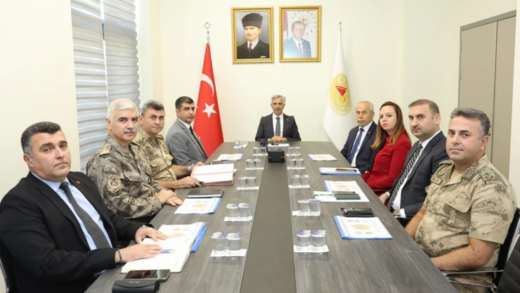 Kahramanmaraş'ta üniversite güvenlik toplantısı yapıldı