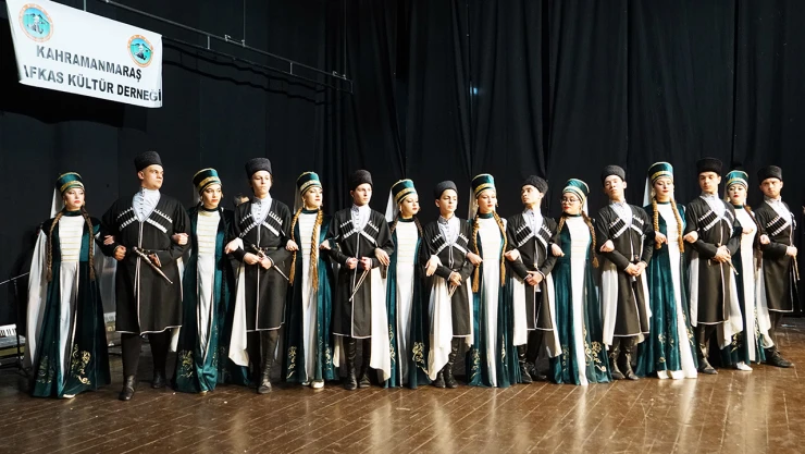 Kahramanmaraş'ta unutulmaz Kafkas Kültür gecesi