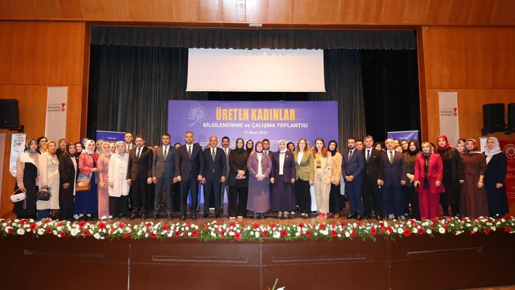 Kahramanmaraş'ta Üreten Kadınlar bir araya geldi