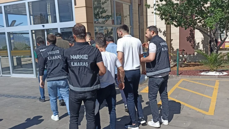 Kahramanmaraş'ta uyuşturucu operasyonuyla 13 şüpheli tutuklandı