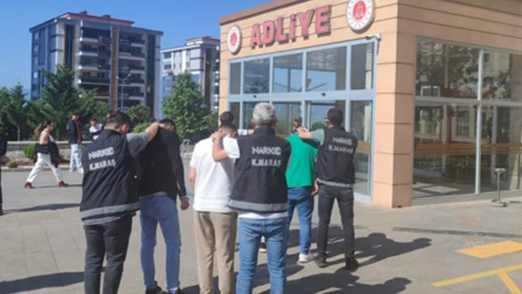 Kahramanmaraş'ta uyuşturucu operasyonu