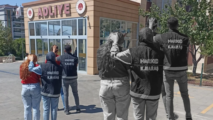 Kahramanmaraş'ta uyuşturucu operasyonuyla 3 şüpheli tutuklandı