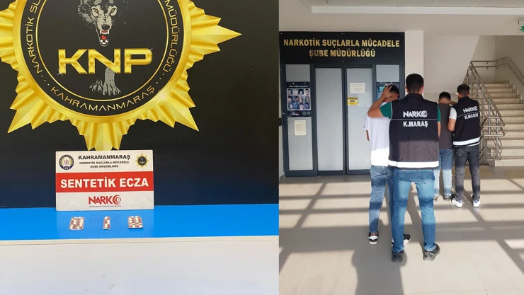 Kahramanmaraş'ta uyuşturucu operasyonu! 2 şüpheli tutuklandı