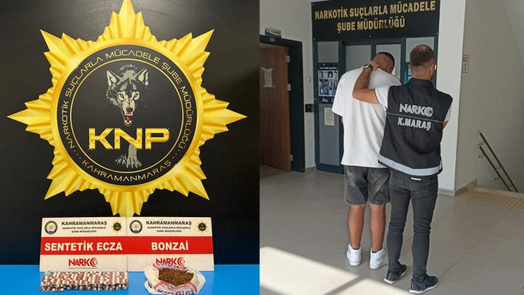 Kahramanmaraş'ta uyuşturucu operasyonu