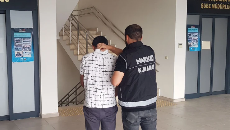 Kahramanmaraş'ta uyuşturucu operasyonunda 1 zanlı tutuklandı