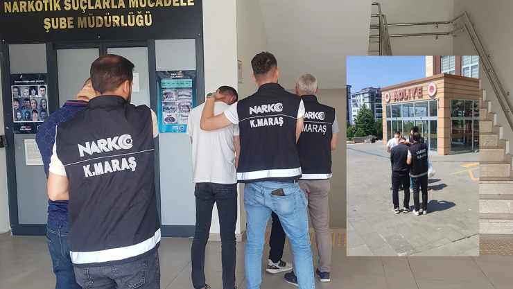 Kahramanmaraş'ta uyuşturucu ticareti yapan 3 şüpheli suçüstü yakalandı