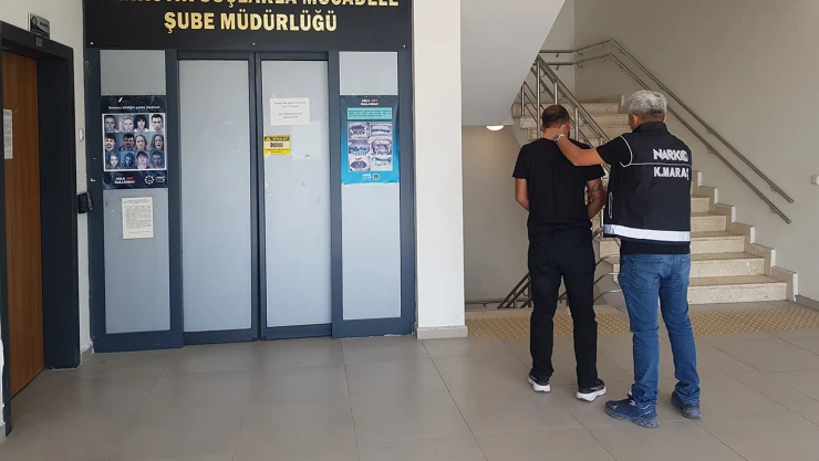 Kahramanmaraş'ta uyuşturucu ticareti suçundan aranan hükümlü yakalandı