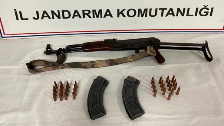 Kahramanmaraş'ta uzun namlulu silah ele geçirildi