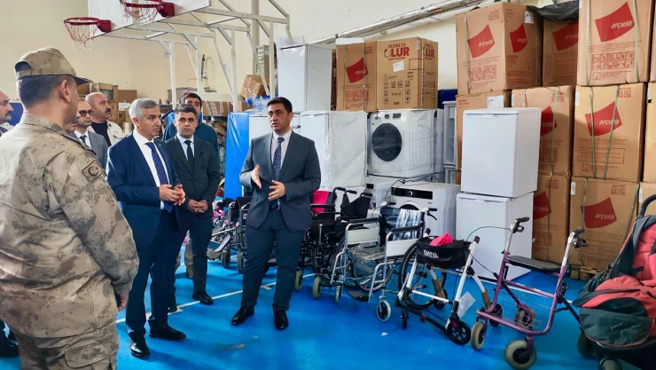 Kahramanmaraş'ta yardım çalışmaları ileriye taşınıyor