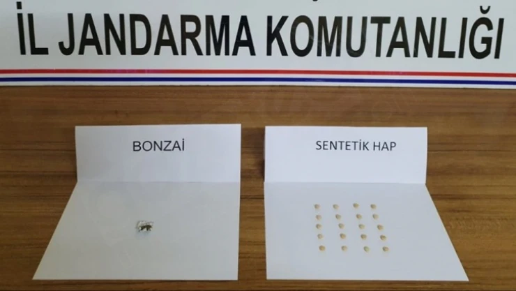 Kahramanmaraş'ta yolcu otobüsünde uyuşturucu ele geçirildi