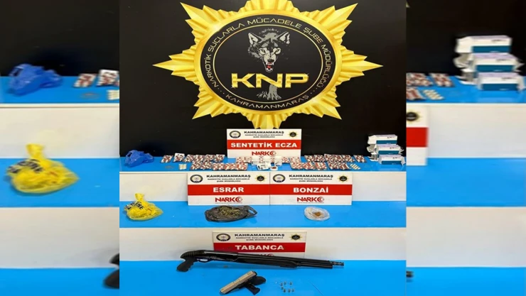 Kahramanmaraş'ta zehir tacirlerine geçit yok