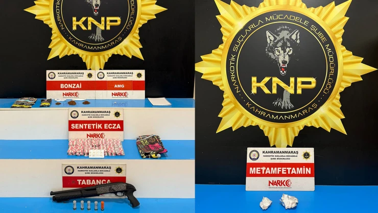 Kahramanmaraş'ta zehir tacirlerine operasyon, 100 şüpheli yakalandı