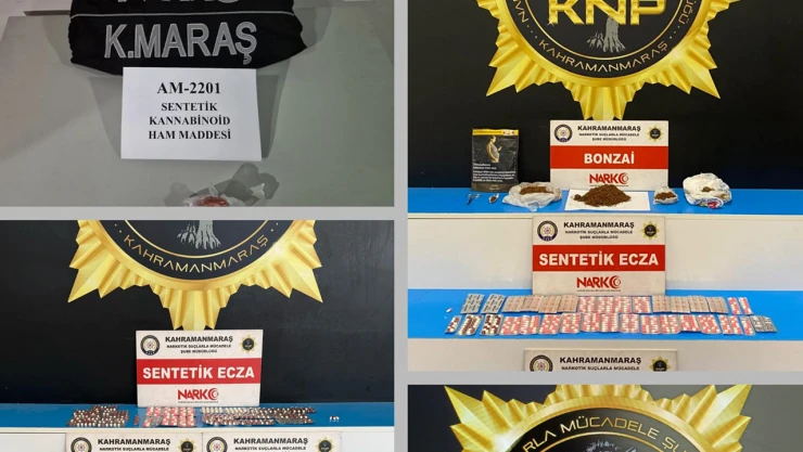 Kahramanmaraş'ta zehir tacirlerine büyük darbe