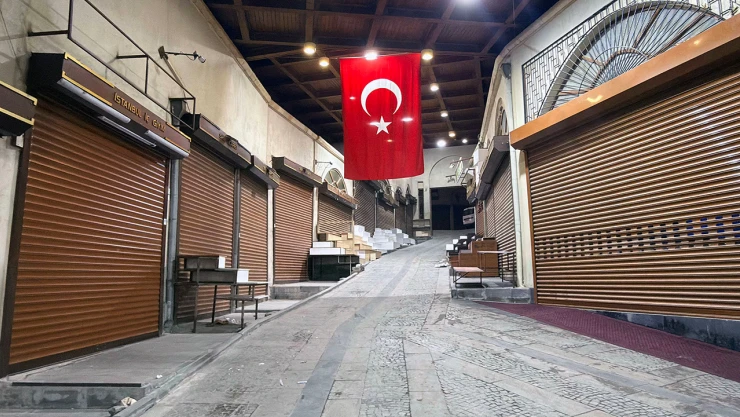 Kahramanmaraş Tarihi Kapalı Çarşı'da ışık yeniden doğuyor
