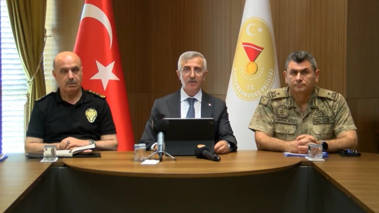 Kahramanmaraş Valisi Ünlüer, kentin asayiş verilerini açıkladı!
