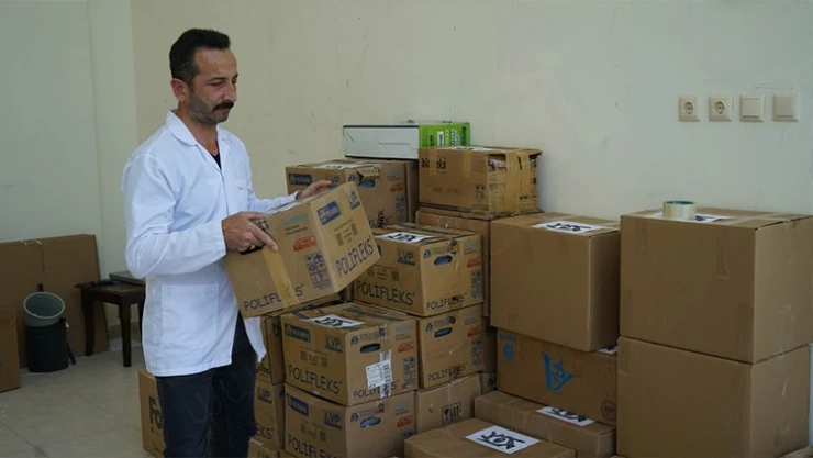 Kahramanmaraş Veteriner Hekimler Odası, afet bölgesine hareket etti