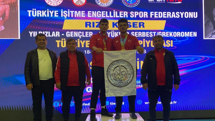 Kahramanmaraşlı Eryılmaz, Türkiye Şampiyonu oldu