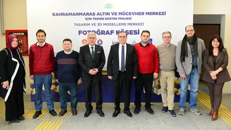 Kahramanmaraşlı kuyumcular 3D Modelleme Merkezinde tasarım eğitimi alıyor