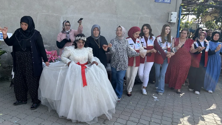 Kahramanmaraşlı Melek'in en büyük hayalini gerçek oldu