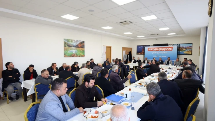 Kahramanmaraşlı muhtarlar sahada, hizmet için bir arada